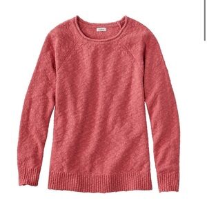 L.L. Bean Women's Coral Rollneck Sweater